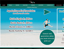 Tablet Screenshot of hotelnuve.com